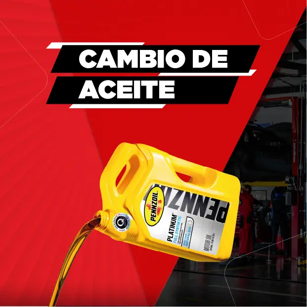 Servicios Mantenimiento preventivo Cambio Aceite